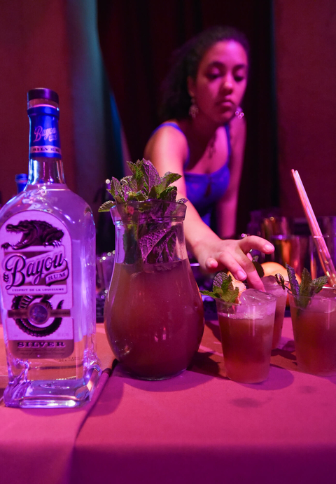 The Muckraker cocktail by Amy Hosseinnian from Buffalo & Bergen - Mixology Match bartending competition